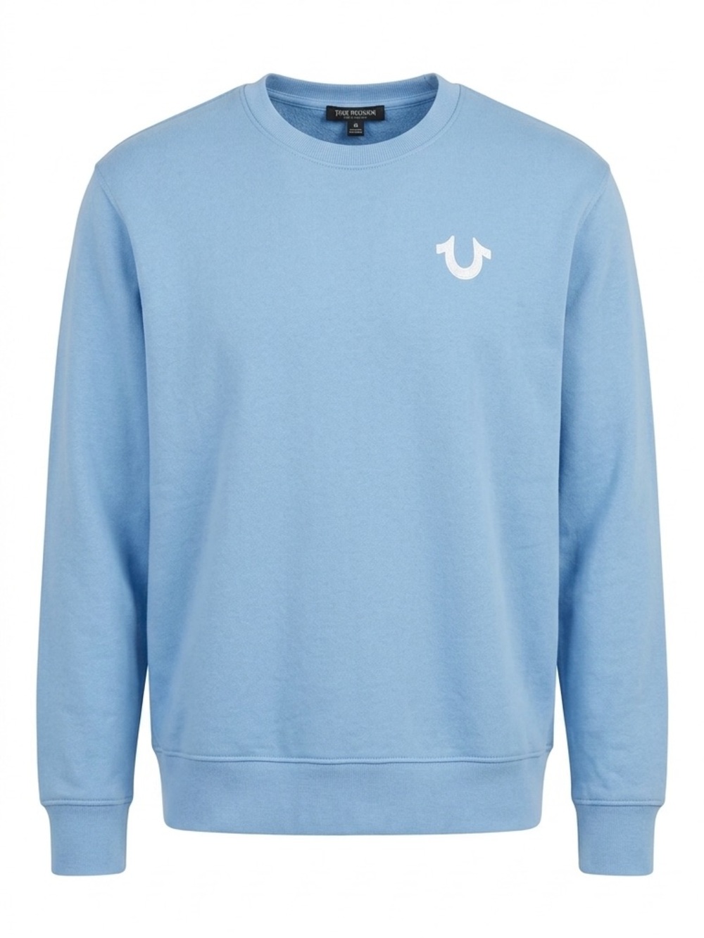 True Religion Women’s Sky Blue Crewneck Sweatshirt